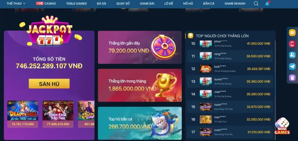 Đa dạng trò chơi tại ok3686